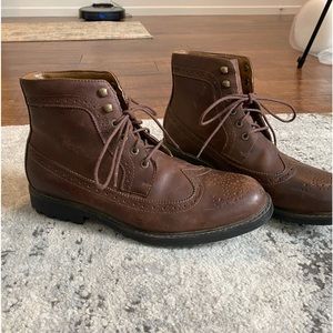 G.H. Bass Bronco Leather Dress Boots